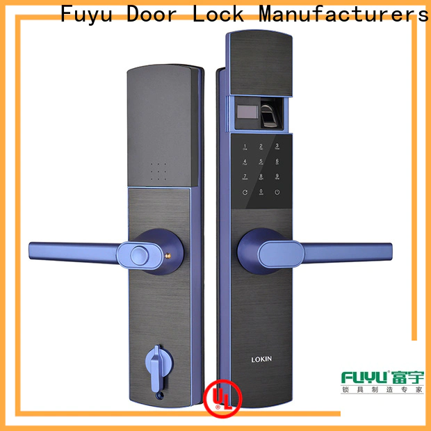 FUYU high security hotel room safety lock with latch for wooden door