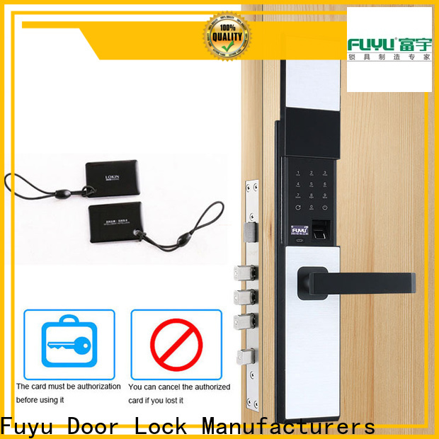FUYU hotel locks for sale manufacturers for entry door