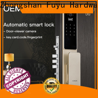 FUYU latest best door lock for airbnb rentals company for house