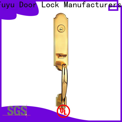 FUYU door zinc alloy villa door lock supply for entry door