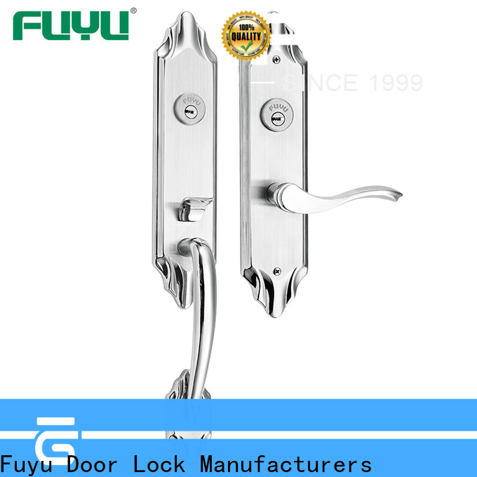 FUYU New exterior door lockset for sale for mall
