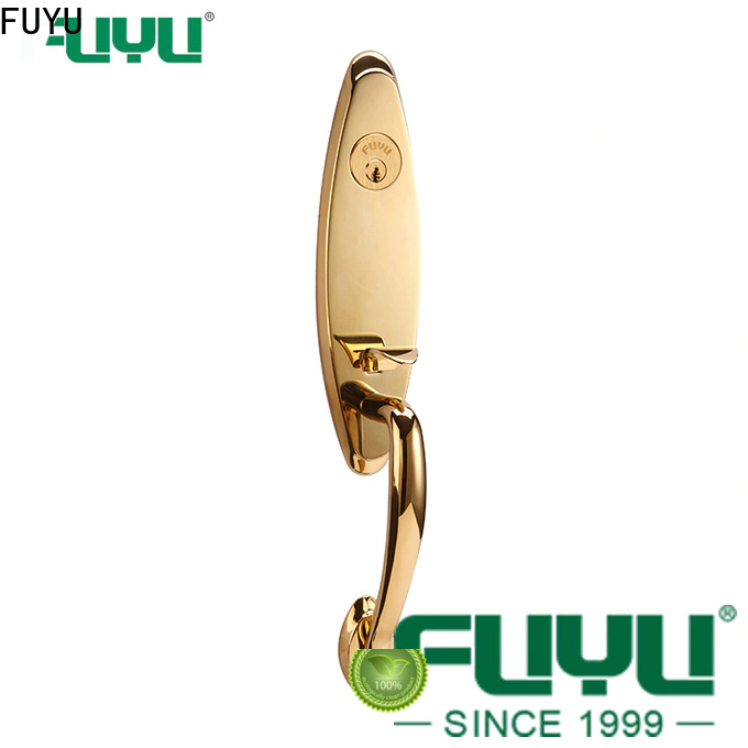 FUYU exterior french door locks for business for wooden door