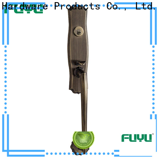FUYU french doors locksets manufacturers for mall