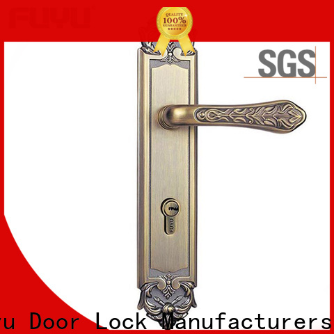 FUYU metal security door locks in china for home
