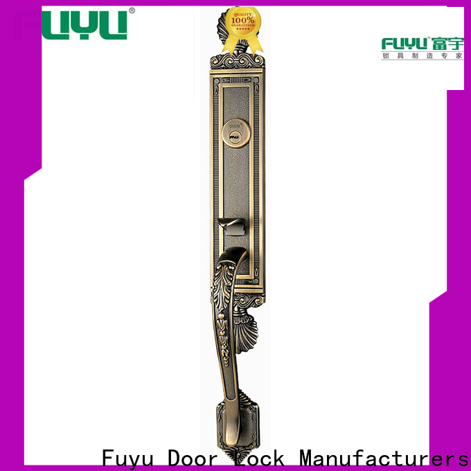 top double sided key lock material supply for entry door