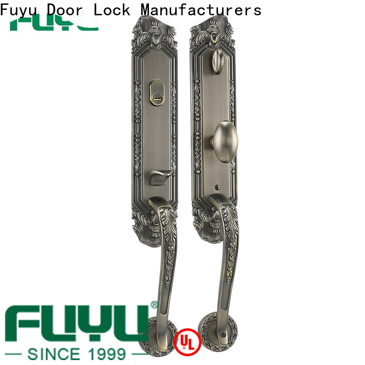 FUYU high security outdoor biometric door lock supply for entry door