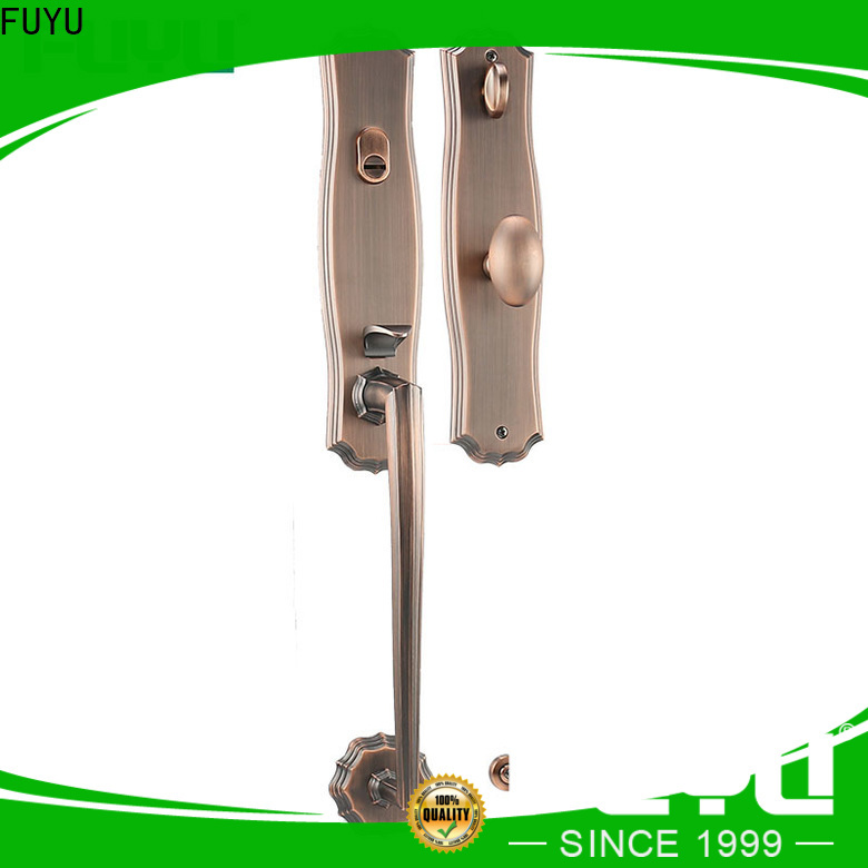 fuyu zinc alloy entry door lock die in china for mall