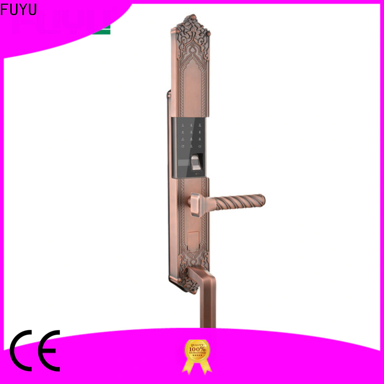 FUYU hotel smart lock system manufacturers for wooden door
