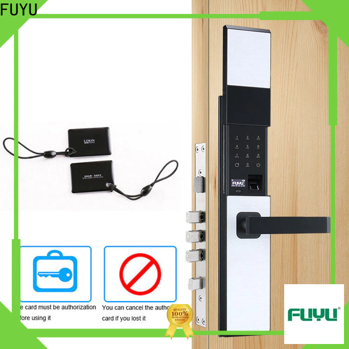 FUYU high security smart lock apartment building suppliers for building