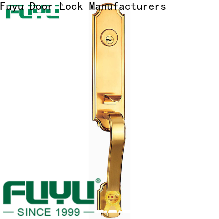 FUYU oem locking double doors meet your demands for entry door