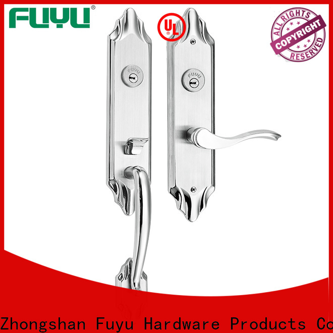 FUYU dubai fingerprint lock door factory for wooden door