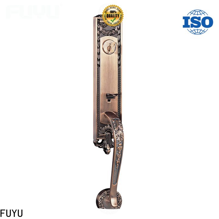 FUYU timber inside door lock in china for mall
