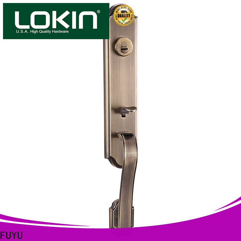 FUYU european door locks for double doors manufacturers for mall