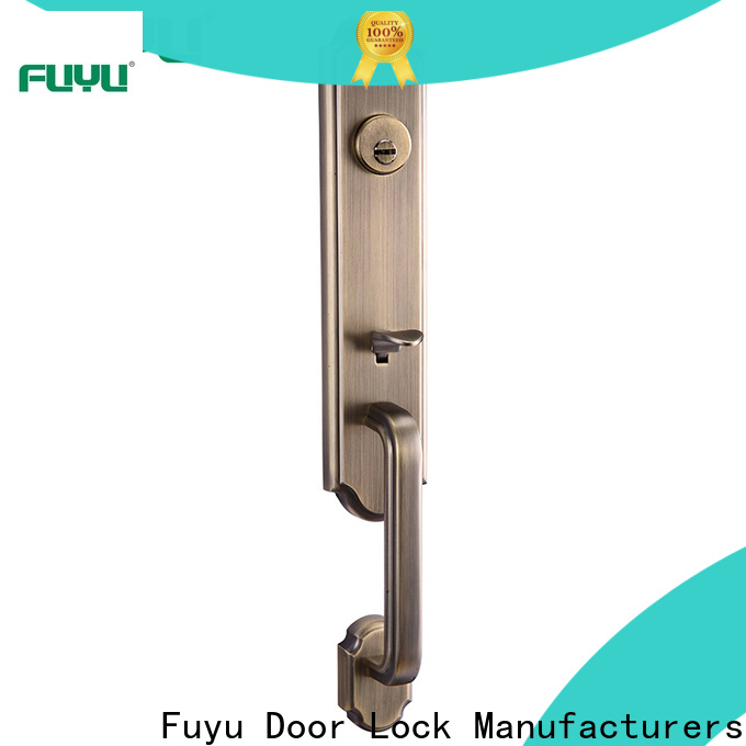 FUYU lock fuyu security locks for double doors suppliers for mall