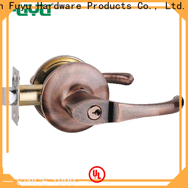 FUYU lock die door locks for double doors factory for mall