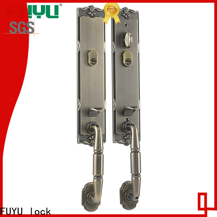 FUYU lock commercial exterior door locks manufacturers for shop