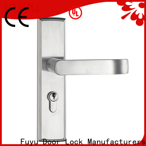 FUYU lock lock exterior door lockset in china for shop