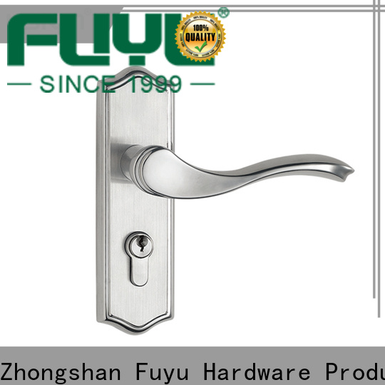 china stainless steel sliding door lock handleset manufacturers for wooden door