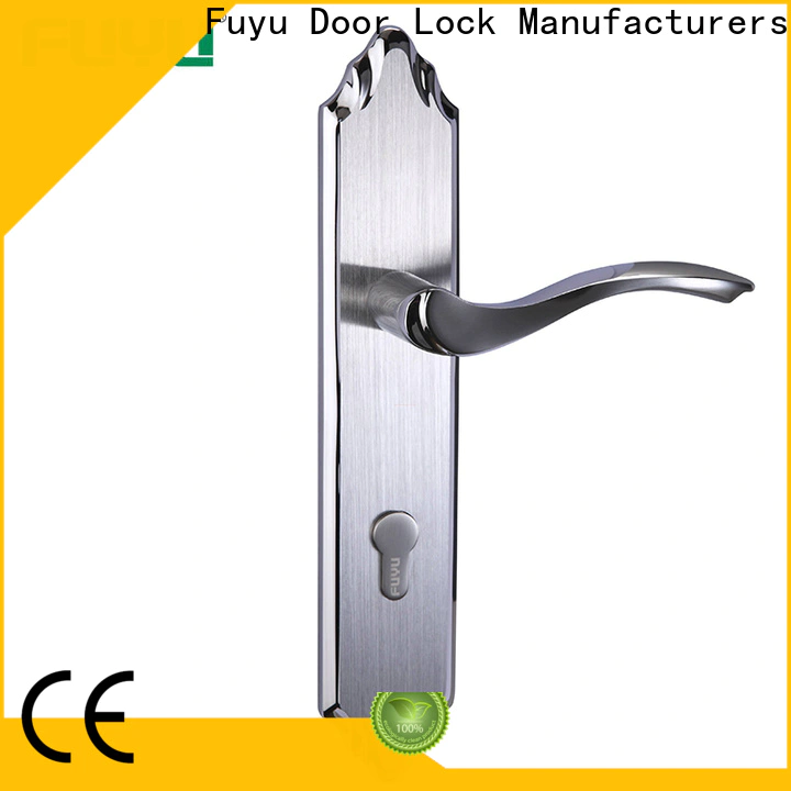 FUYU lock mortise door handle supply for mall