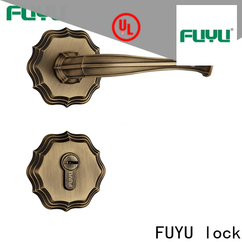 FUYU lock rose handle lock company for shop