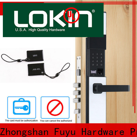 FUYU lock oem hotel smart lock manufacturers for entry door