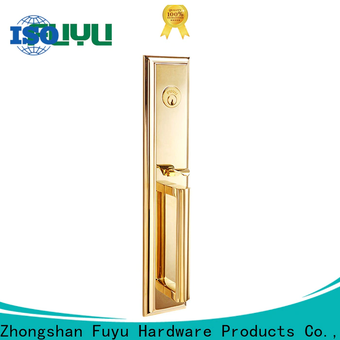 FUYU lock double keyless entry gate locks factory for wooden door