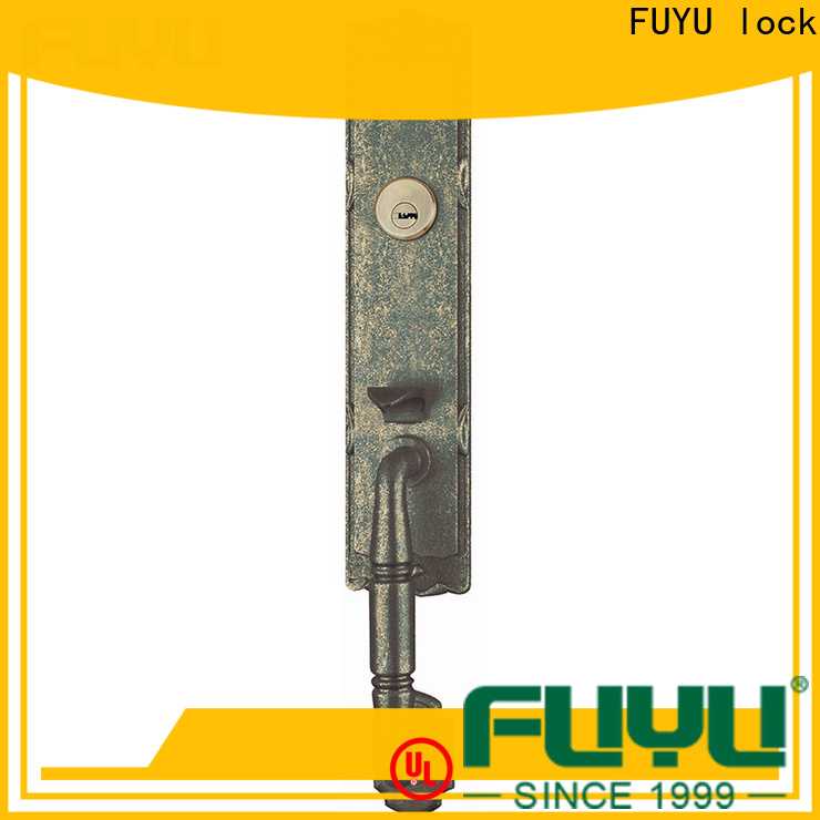 FUYU lock custom mortise cylinder lock with latch for mall