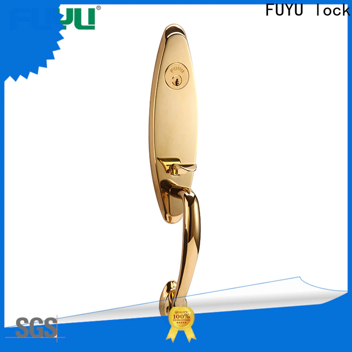 FUYU lock big custom brass door lock factory for home
