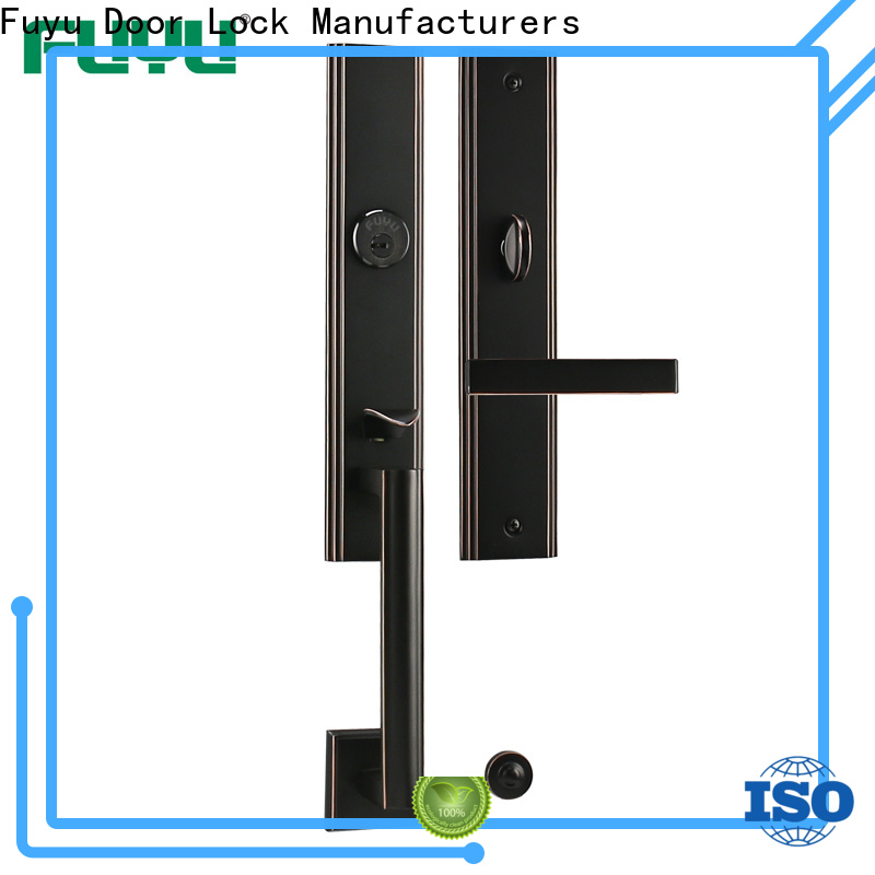 FUYU lock biometric exterior door lock company for entry door