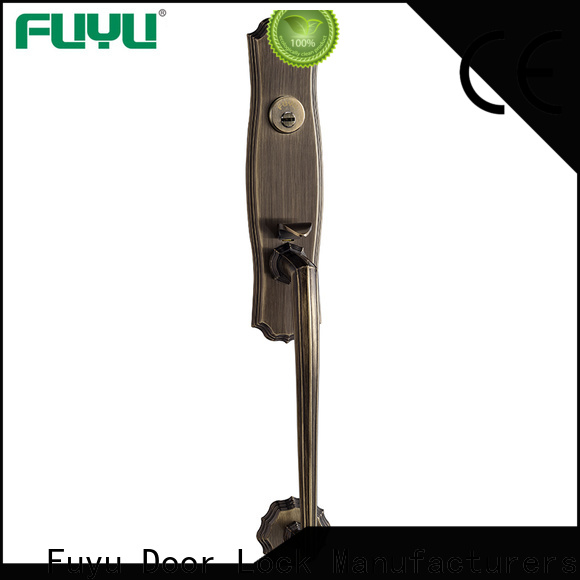FUYU lock durable grip handle door lock manufacturers for wooden door