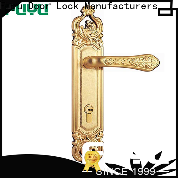 FUYU lock steel special door locks with latch for shop