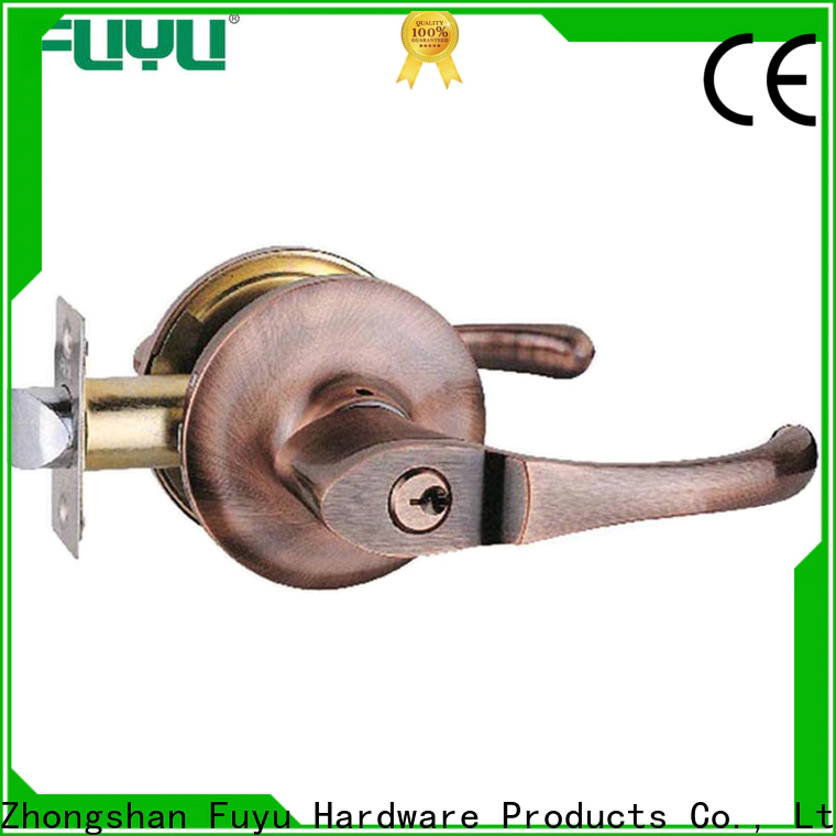FUYU lock luxury double sided keyless gate locks in china for entry door