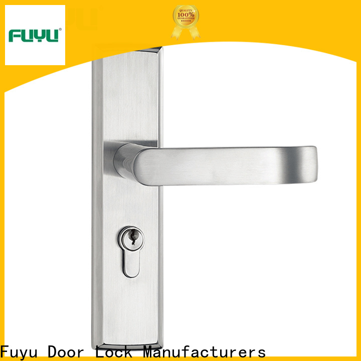 FUYU lock stainless lock cylinder with key in china for shop