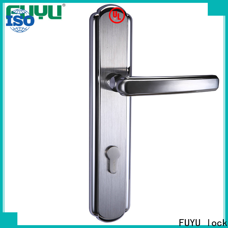 FUYU lock high security outdoor fingerprint door lock for sale for mall