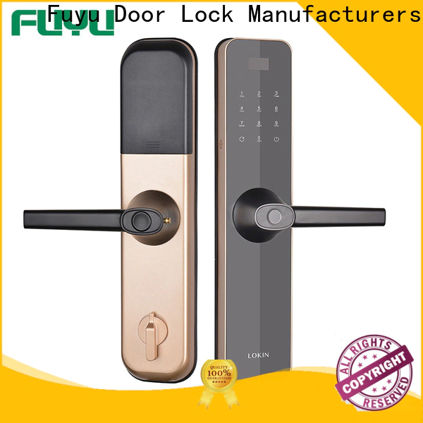 FUYU lock high security hotel key card system factory for wooden door