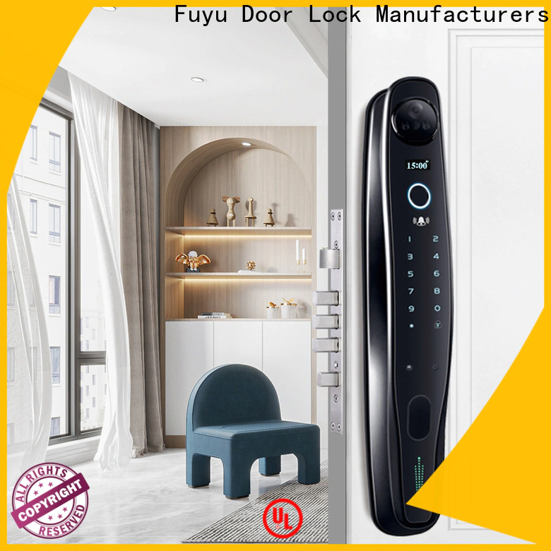 FUYU lock custom smart locks for hotels with latch for hotel