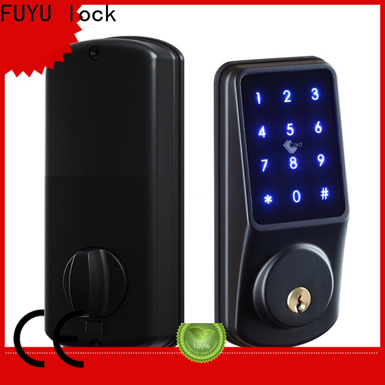 FUYU lock oem hotel room lock with latch for hotel