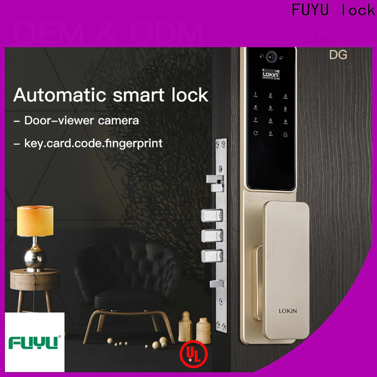 FUYU lock smart lock apartment door company for entry door