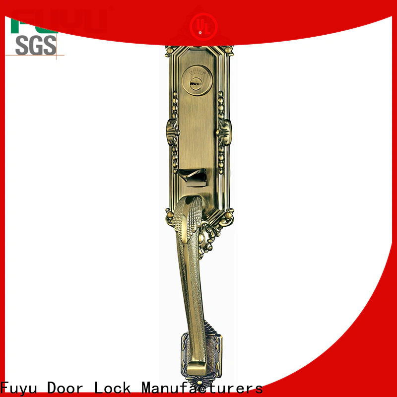 best steel door locks multipoint with latch for mall