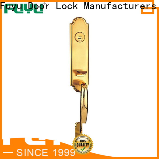 FUYU lock durable zinc alloy door lock wholesale company for mall