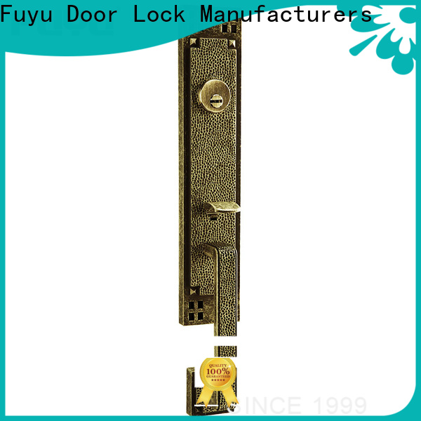 FUYU lock top screen door deadbolt lock company for mall