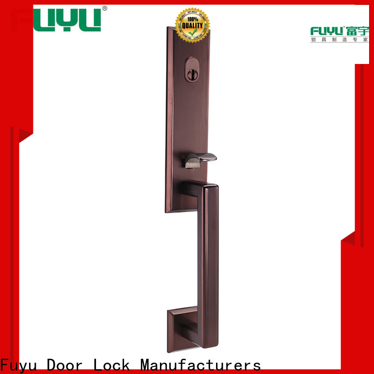 FUYU lock year electric deadbolt lock with latch for shop