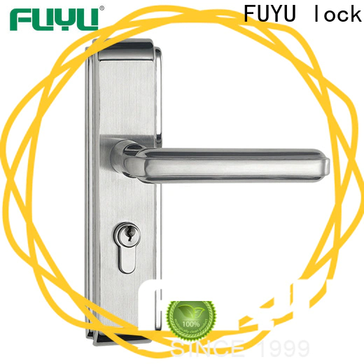 fuyu stainless steel handle door locks grade company for residential