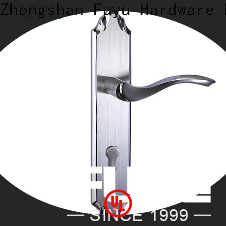 FUYU lock cylinder stainless steel handle door locks in china for wooden door