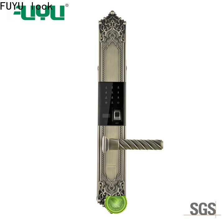 FUYU lock durable smart door lock apartment company for entry door