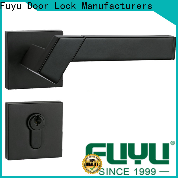 FUYU lock security door handle lock suppliers for toilet