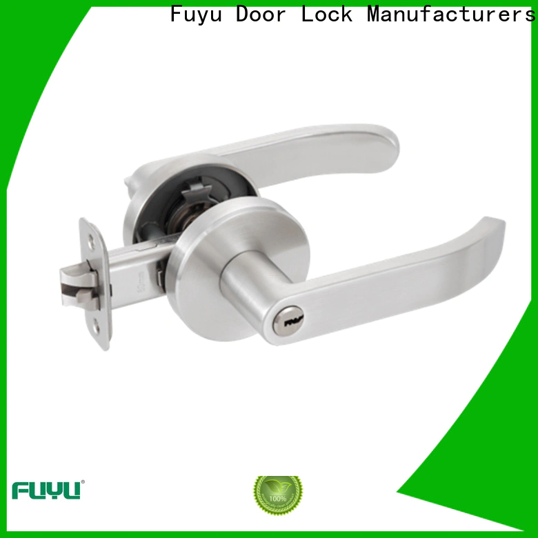 FUYU lock top easy to install door lock suppliers for toilet