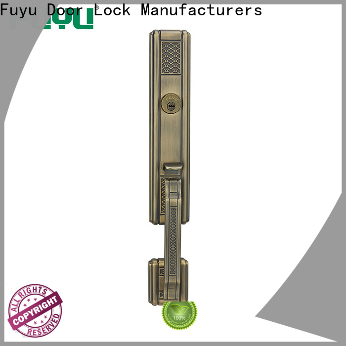 FUYU lock residence zinc alloy door lock for metal door meet your demands for mall