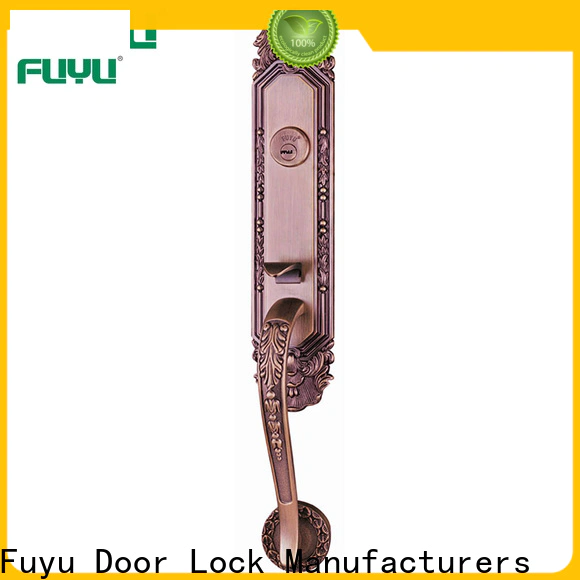 FUYU lock exterior french door locks supply for shop