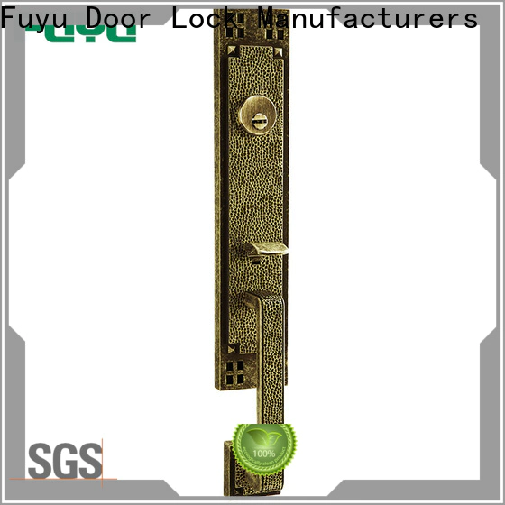 FUYU lock two sided gate lock for sale for mall